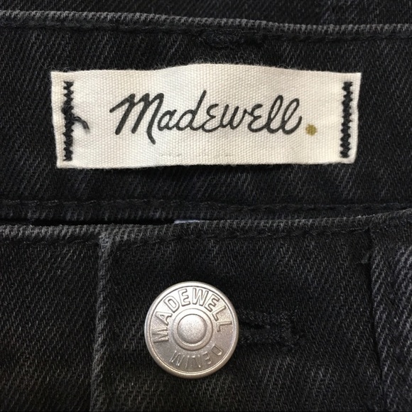 Madewell Metallic Dot Denim A-Line Mini Skirt Size 25 NWT - Picture 7 of 11